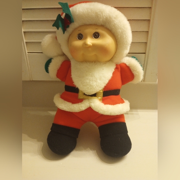 Cabbage Patch Kids Vintage Santa Baby Plush - Picture 2 of 7